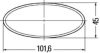 CLAAS 13990890 Rear Reflector